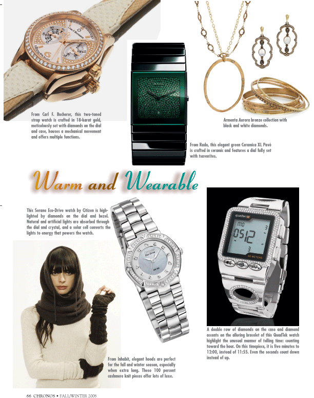 Chronos magazine feature on American watchmaking