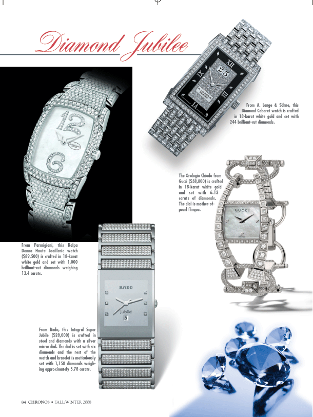 Chronos magazine feature on American watchmaking