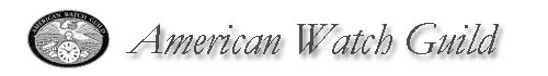 American Watch Guild logo